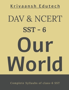 Paperback NCERT & DAV Our World (SST) Class-6 Book