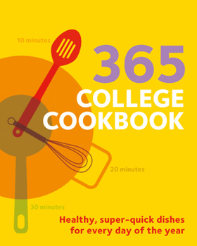Paperback 365 College Cookbook Book