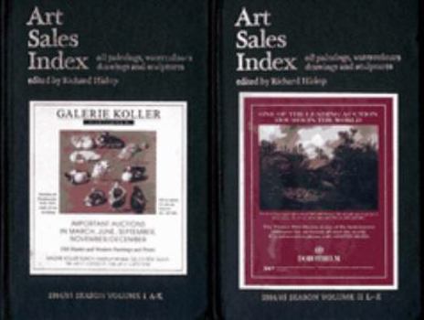 Hardcover Art Sales Index Book