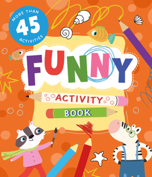 Paperback Funny Activity Book