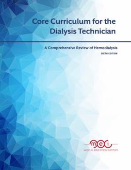 Paperback Core Curriculum for the Dialysis Technician, 6th Edition Book
