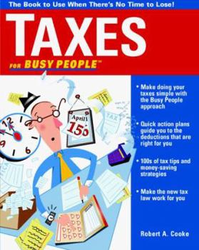 Hardcover Taxes for Busy People, 1998 Book