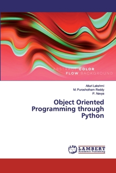 Paperback Object Oriented Programming through Python Book
