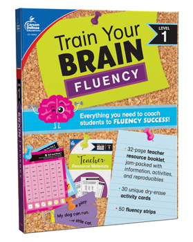 Hardcover Train Your Brain: Fluency Level 1 Book