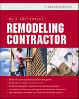 Paperback Be a Successful Remodeling Contractor Book