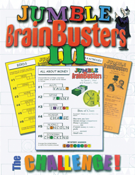 Paperback Jumble(r) Brainbusters III, 3: The Challenge! Book