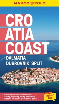 Paperback Croatia Coast Marco Polo Pocket Guide: Including Dalmatia, Dubrovnik and Split Book
