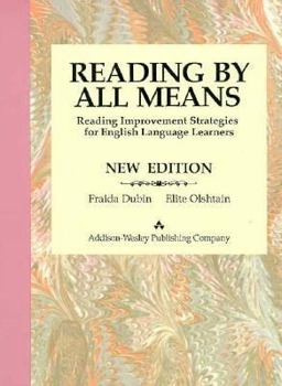 Paperback Reading by All Means: Reading Improvement Strategies for English Language Learners Book