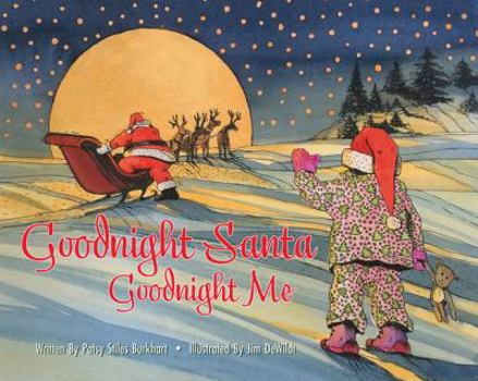 Hardcover Goodnight Santa Goodnight Me Book
