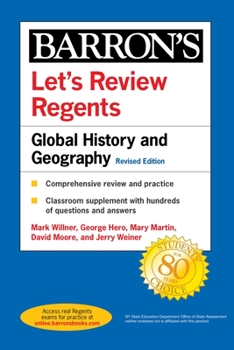 Paperback Let's Review Regents: Global History and Geography 2021 Book