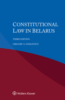 Paperback Constitutional Law in Belarus Book