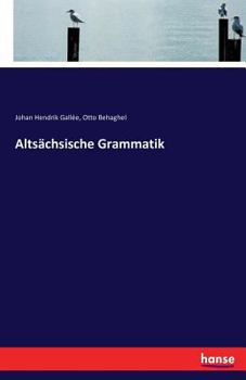 Paperback Altsächsische Grammatik [German] Book