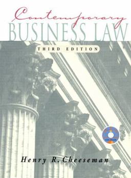Hardcover Contemporary Business Law (3rd Edition) Book