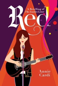 Paperback Red: A Modern Retelling of the Scarlet Letter Book