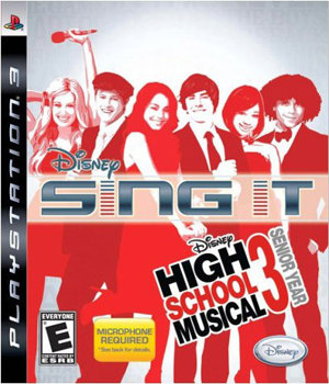 Game - Playstation 3 Disney Sing It High School Musical 3 Senior Year Book