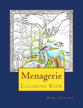 Paperback Menagerie: Coloring Book