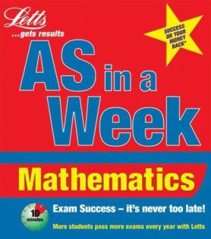 Paperback Mathematics (Revise AS Level in a Week) Book