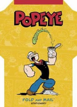 Paperback Popeye Fold and Mail Stationery Book