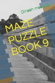 Paperback Maze Puzzle Book 9 Book