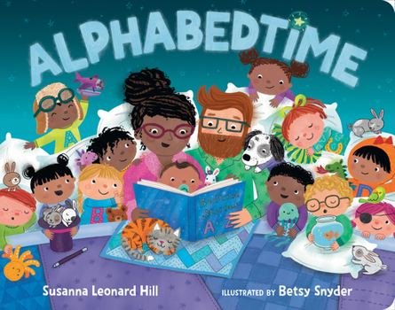 Board book Alphabedtime Book