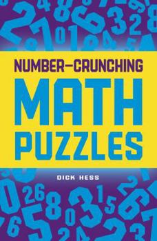 Paperback Number-Crunching Math Puzzles Book