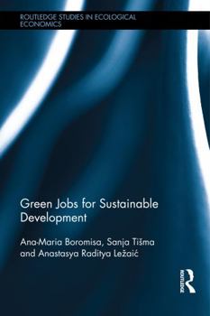 Hardcover Green Jobs for Sustainable Development Book