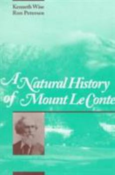 Paperback Natural History Mount Le Conte Book