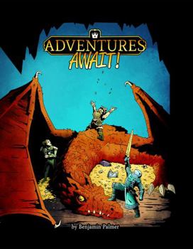 Hardcover Hardcover – Adventures Await! 5E D&D Adventure Anthology Book