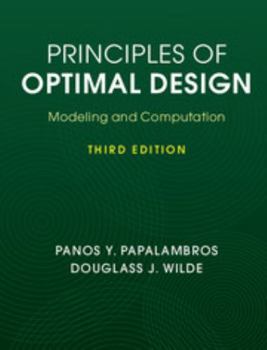 Hardcover Principles of Optimal Design Book