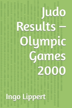 Paperback Judo Results - Olympic Games 2000 Book