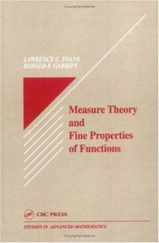 Hardcover Measure Theory and Fine Properties of Functions Book