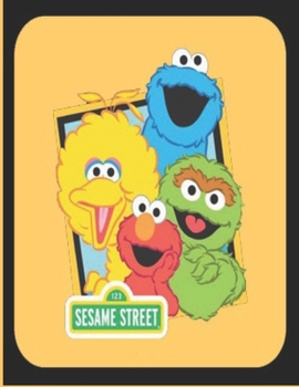 Sesame Street: Coloring Book for Kids and Adults with Fun, Easy, and Relaxing