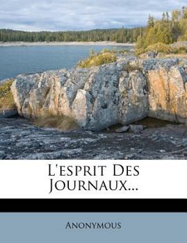 Paperback L' Esprit des Journaux... Book