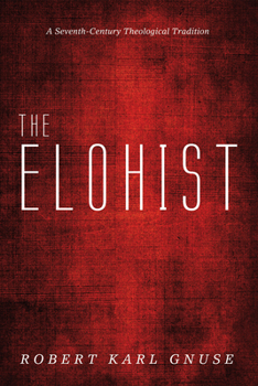 Paperback The Elohist Book