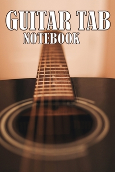 Paperback Guitar Tab Notebook Book