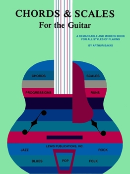 Paperback Guitar Chord & Scale Book Chord & Scales for Guitar Book