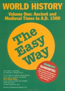 Paperback World History the Easy Way Volume One Book