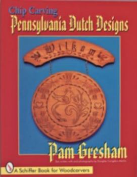 Paperback Chip Carving Pennsylvania Dutch Designs Book