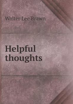Paperback Helpful thoughts Book