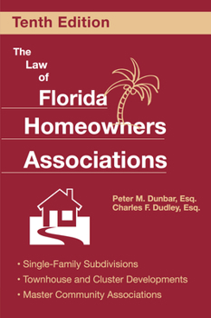 Paperback The Law of Florida Homeowners Associations Book
