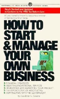 Mass Market Paperback How to Start and Manage Your Own Business Book