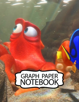 Notebook: Finding Nemo Adventure Fans Cheerful Clownfish Funny Swimming Ocean Life, Graph Paper Girls Kids Elementary School Paper 8.5 x 11 Inches 110 Pages
