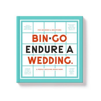 Game Bin-Go Endure a Wedding Bingo Book