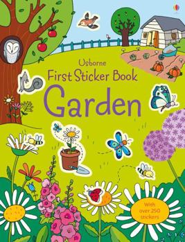 Paperback First Sticker Book Garden Book