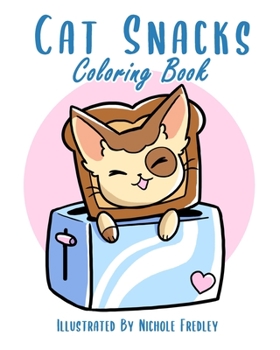 Paperback Cat Snacks Coloring Book
