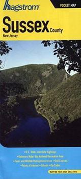 Sussex County, New Jersey Pocket Map