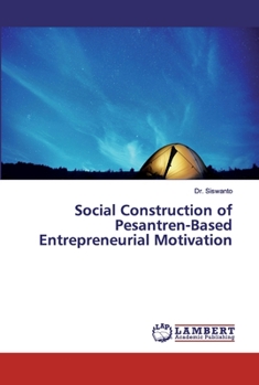 Paperback Social Construction of Pesantren-Based Entrepreneurial Motivation Book