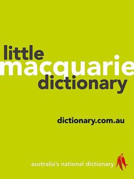 Paperback Macquarie Little Dictionary Book
