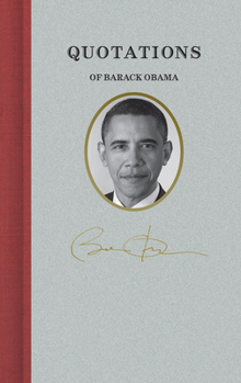 Hardcover Quotations of Barack Obama Book