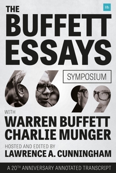Paperback The Buffett Essays Symposium: A 20th Anniversary Annotated Transcript Book